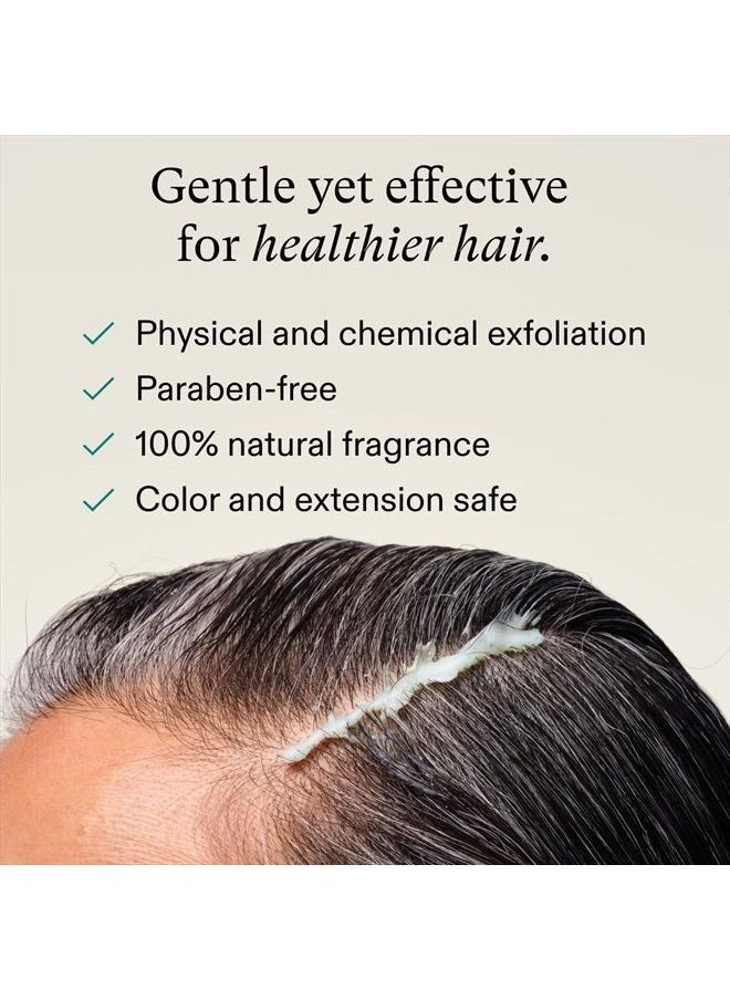 NUTRAFOL - Exfoliating Scalp Mask, Eliminates Product Build-up and Oil for Healthier Hair and Scalp, Physician-formulated for Thinning Hair, Color and Extension Safe - 4 Fl Oz Bottle - Image 1