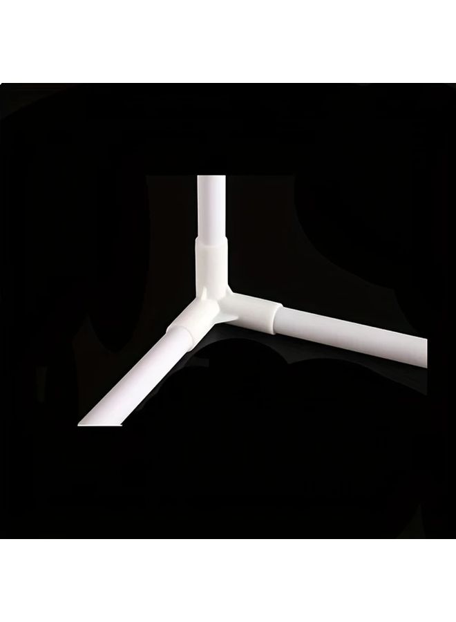 4Pcs 16mm PVC T Joints 90 Degree Plastic Elbow Connectors For DIY Shelves Clothes Racks Shoe Organizers - Image 2