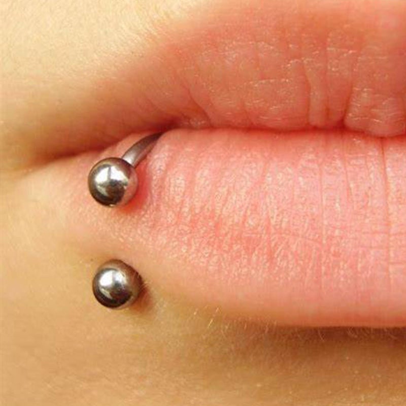 Longita Internally Threaded Septum Ring Silver Septum Rings 16g Septum Piercing Surgical Steel Septum Jewelry Septum Nose Rings 16 Gauge Small Septum Ring 8mm Horseshoe Ring with Replacement Balls - Image 3