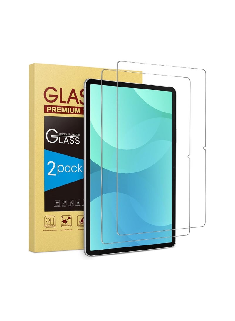 【2 Pack】 Screen Protector for Galaxy Tab S10 FE 2025/S9 FE 2023 10.9 inch, Tempered Glass Compatible Pen, 9H Hardness Scratch Resistant - Image 1