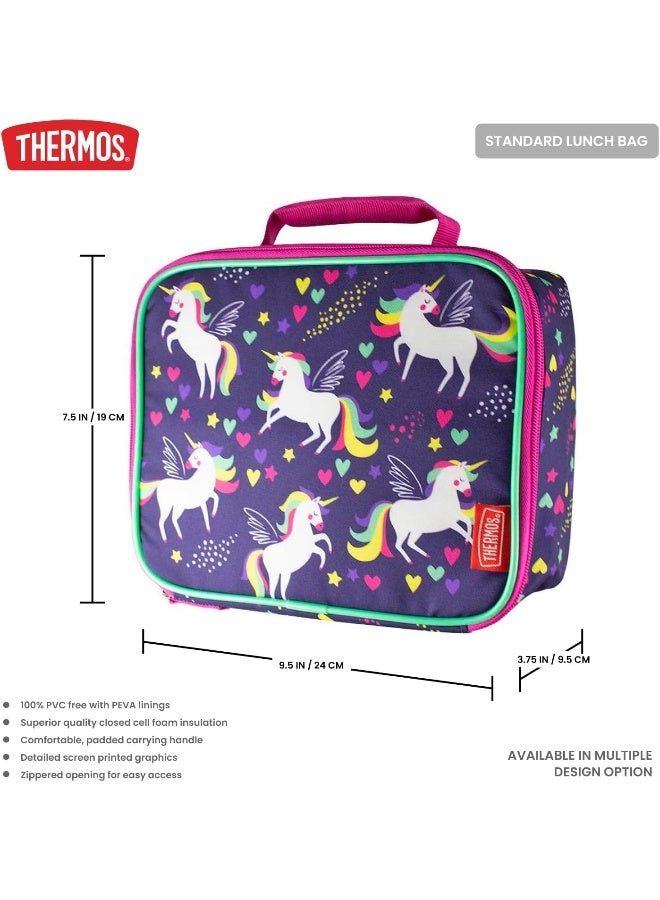 THERMOS STANDARD REUSABLE LUNCH BAG - UNICORNS - Image 4