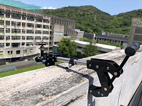 Brinno ACC1000P Camera Clamp Plus - Large, Industrial, Heavy-Duty Camera Mounting Kit with Magic Arm and Extension Poles - Adjust to Any Surfaces, 360° Rotating Tripod - Universal ¼” Female Thread - Image 3