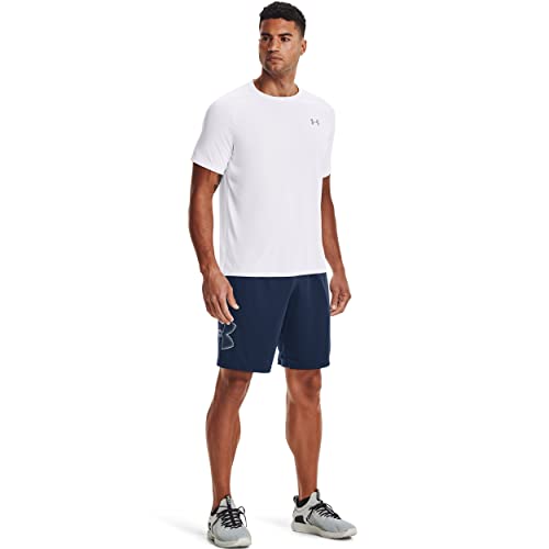 Under Armour Men's Tech 2.0 Short-Sleeve T-Shirt , White (100)/Overcast Gray, Small - Image 4
