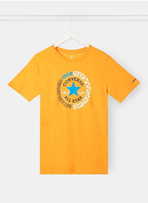 Boys Chuck Patch Check T-Shirt