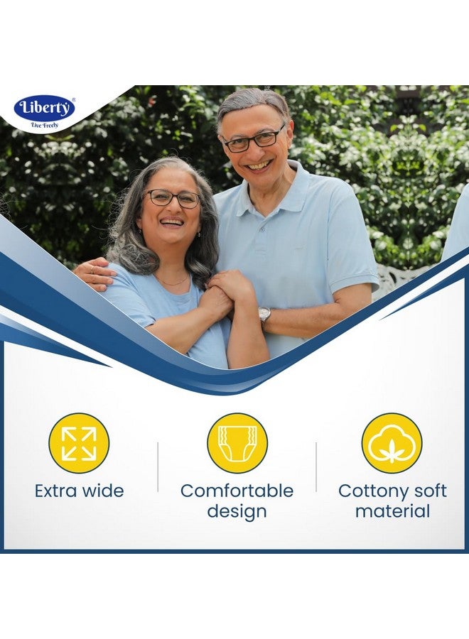 Liberty Adult diaper pants, Large 10 Pcs Pack (75-140 Cms (30-55 inches) - Image 4