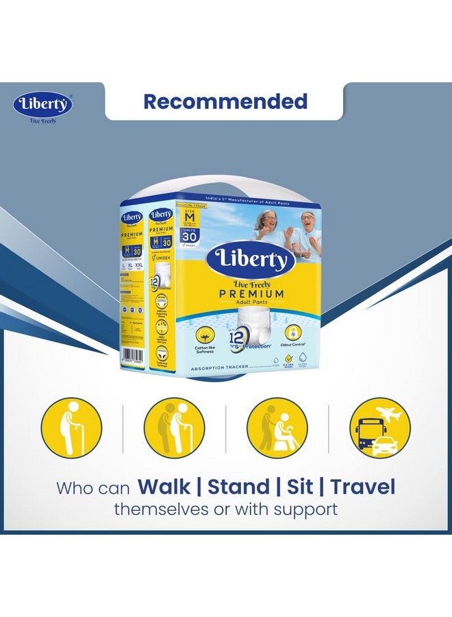 Liberty Adult diaper pants, Large 10 Pcs Pack (75-140 Cms (30-55 inches) - Image 5