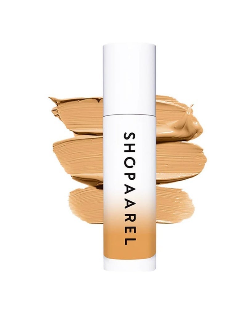Shopaarel Full Coverage Blendable Semi Matte Miracle Skin Foundation Cream for All Skin Type (SMSF_04_Sand.) - Image 1