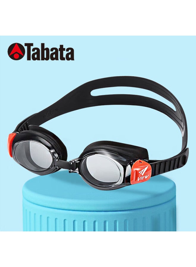 View Children's Swimming Goggles For Boys And Girls, Large Frame Anti-fog Professional Training Waterproof Swimming Gl 730jasa Am - Image 2