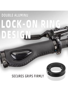 Y&D Bike Grips, Ergonomics Design Soft Gel Handle Bicycle Grips Double Aluminum Clamp Lock on Specialized Replacement for Mtb Bmx Mountain Bar  - Image 4