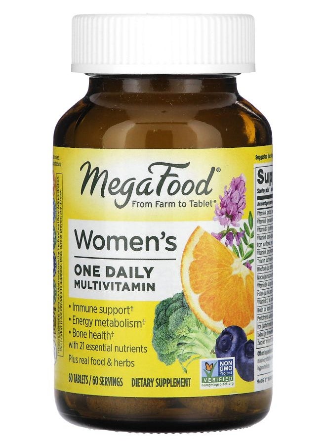 MegaFood Women’s One Daily Multivitamins 60 Tablets 