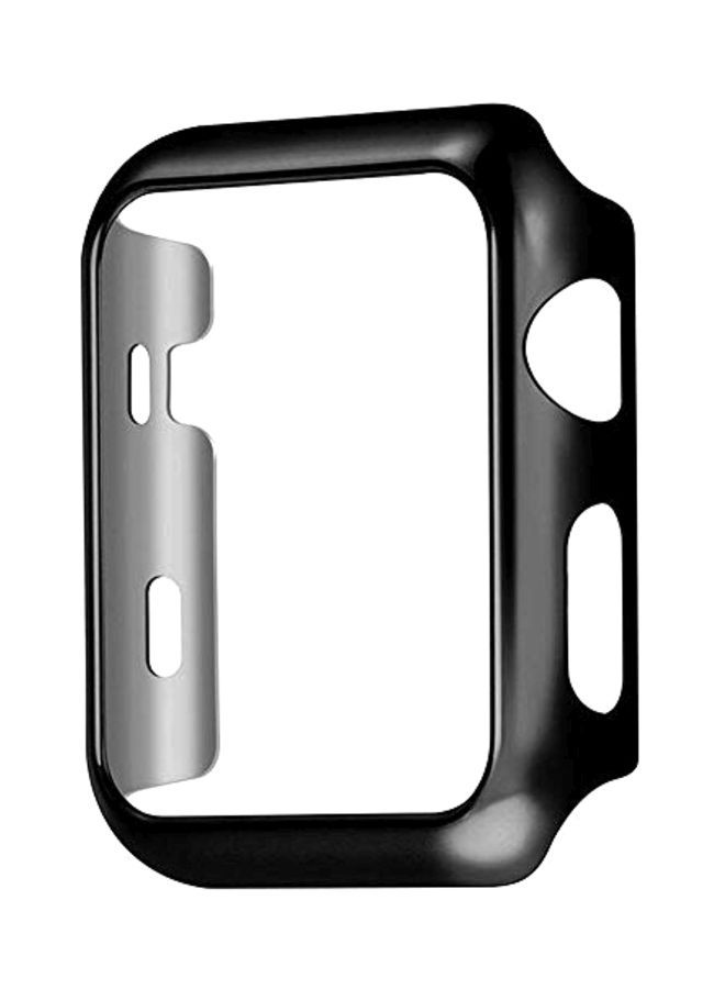 NIBEMINENT Electroplated Case Cover For Apple Watch Series 1 Black - Image 1