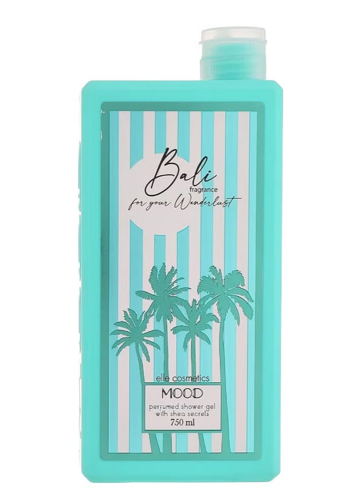 موود مود شاور جل استحمام بالي  750 جرام + لوفه متعدده الالوان - Image 2