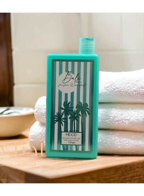 مود شاور جل استحمام بالي  750 جرام + لوفه متعدده الالوان