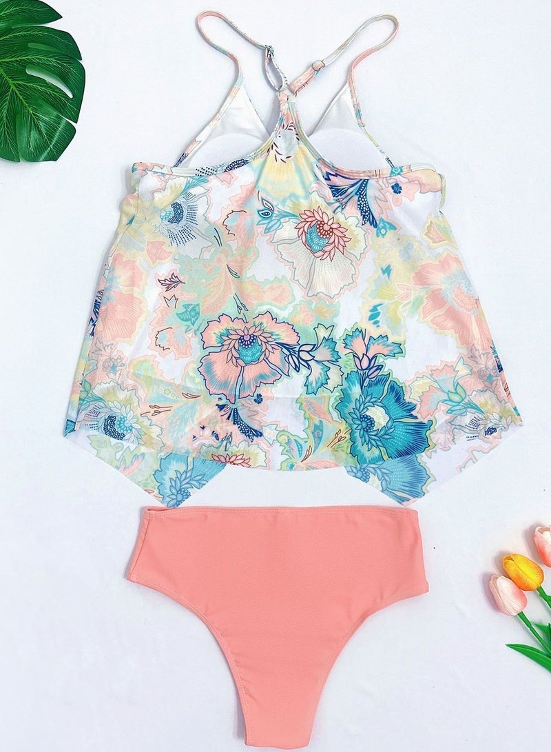 Loquat 2 Piece Boxer Swimsuit Beach Bikini  - Image 2