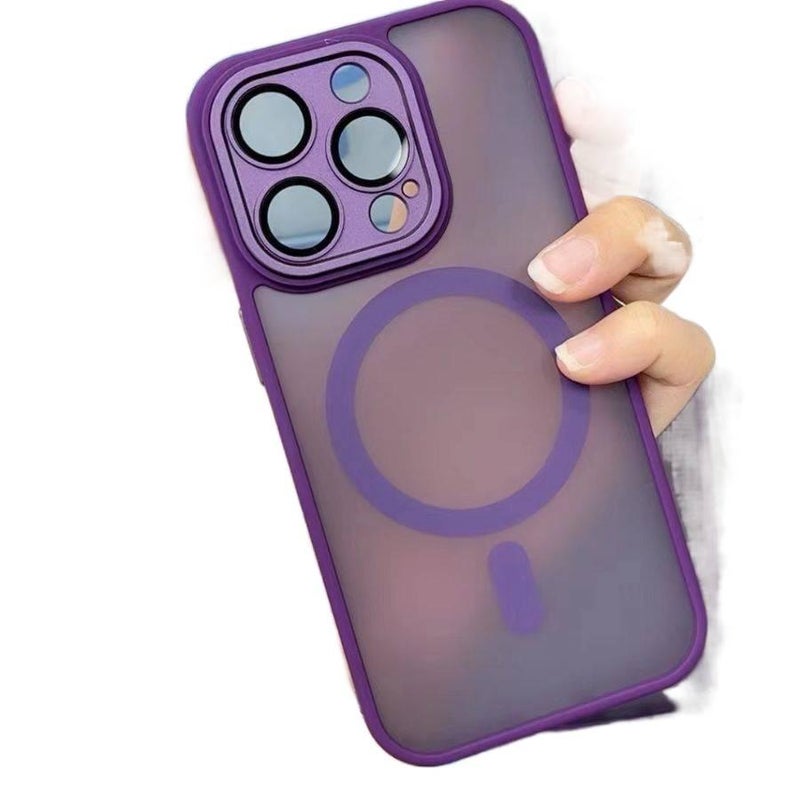 MagSafe iPhone 13 Pro Max Drop Protection Acrylic for iPhone 13 and Full Coverage and Matte Finish in Black - Image 5