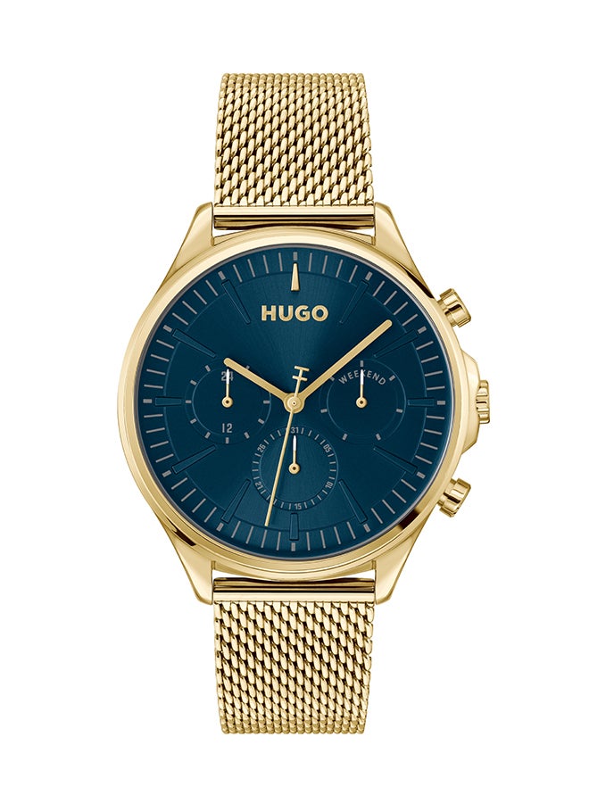 HUGO BOSS HUGO BOSS WATCH ROUND ANALOG MEN'S BLUE CASE WATCH - 1530410 - Image 1