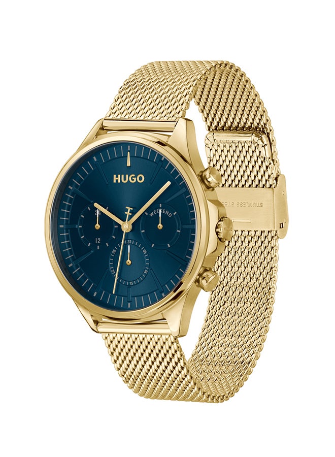 HUGO BOSS HUGO BOSS WATCH ROUND ANALOG MEN'S BLUE CASE WATCH - 1530410 - Image 2