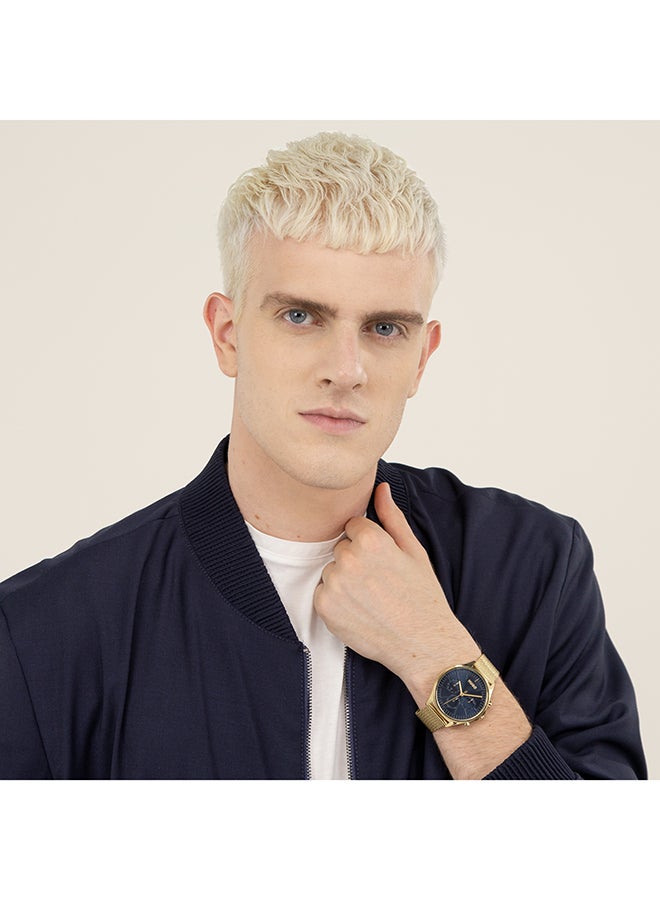 HUGO BOSS HUGO BOSS WATCH ROUND ANALOG MEN'S BLUE CASE WATCH - 1530410 - Image 5