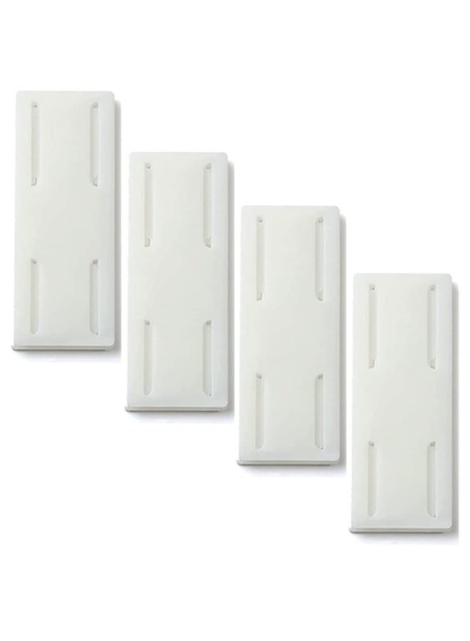 4 Pack Self-Adhesive Power Strip Holder, No-Drill Wall Mount Socket Organizer, Extension Block Holder for Home, Kitchen, and Office - Image 1
