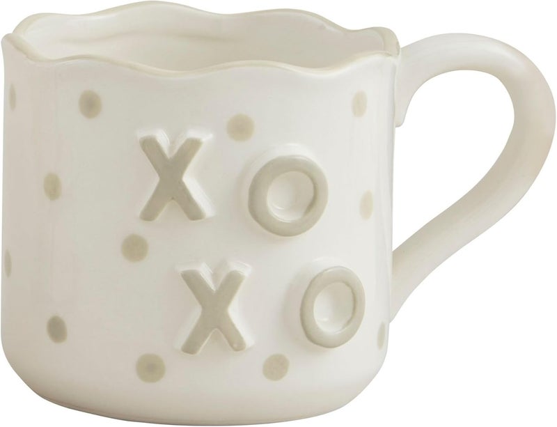 Mud Pie Wavy Xoxo Mug 20 oz - Image 1