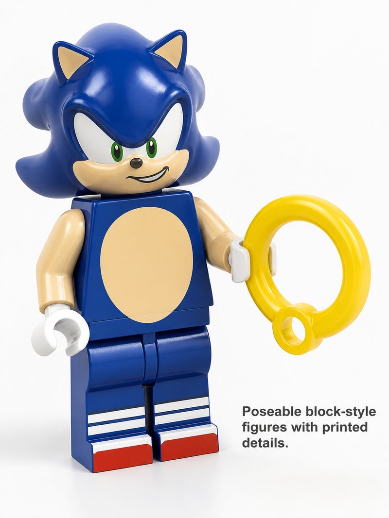 Building Block Figure Set with Ring Accessories - Image 4