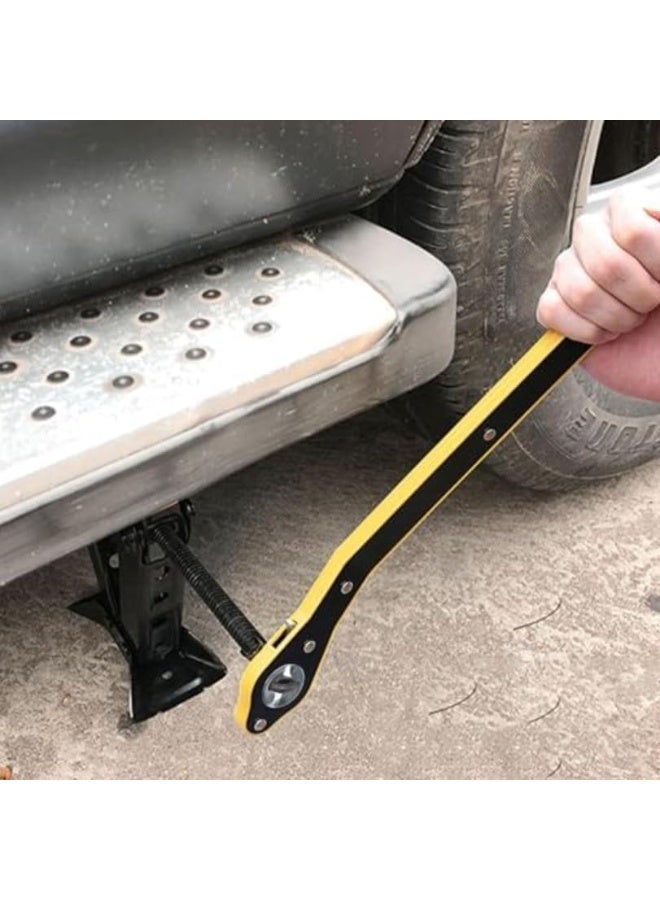 Labor-Saving Tire Ratchet Wrench – Carbon Steel Auto Repair Cross Tool for Easy Wheel Nut Removal - Image 4