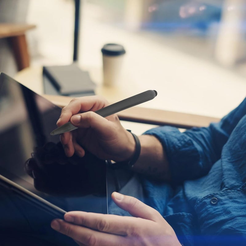 قلم ستايلوس للسبورات البيضاء من Lurrose للشاشات التعاملية، قلم ذو طرفين يعمل بالأشعة تحت الحمراء مع نهاية دقيقة، قلم إلكتروني أسود للاستخدام في الفصول الدراسية والمكاتب، بألوان عشوائية - Image 4