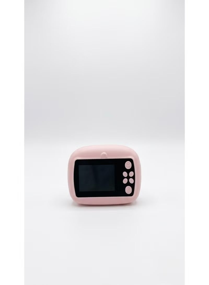 Smartberry KC02 Children’s Instant Print Camera for Kids, HD Digital Camera with Thermal Black & White Printing, Selfie Lens, Cartoon Design, Portable Mini Camera, Educational Toy Gift for Boys & Girls, Rechargeable Battery, Photo & Video Recording, Fun Birthday Gift for Kids - Image 2