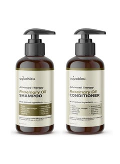 Advanced Therapy Anti-Thinning Rosemary Oil Shampoo & Conditioner Set - Infused With 14 All-Natural Ingredients For Volume, Strength, Thickness, And Dullness Reduction (16Oz) - pzsku/ZEBA2A5DE4BDB31CADC18Z/45/_/1730799347/5f0bd42c-cccc-4e4c-b3aa-75073d904c25