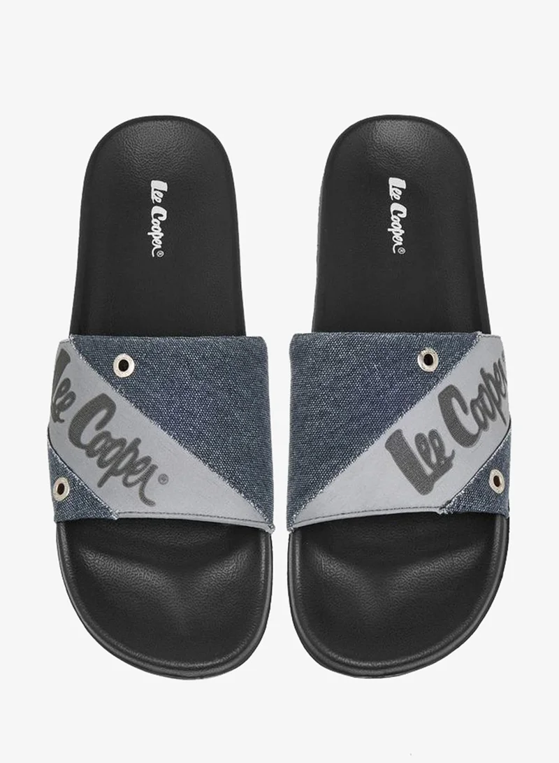 Lee Cooper Men Logo Detail Slides