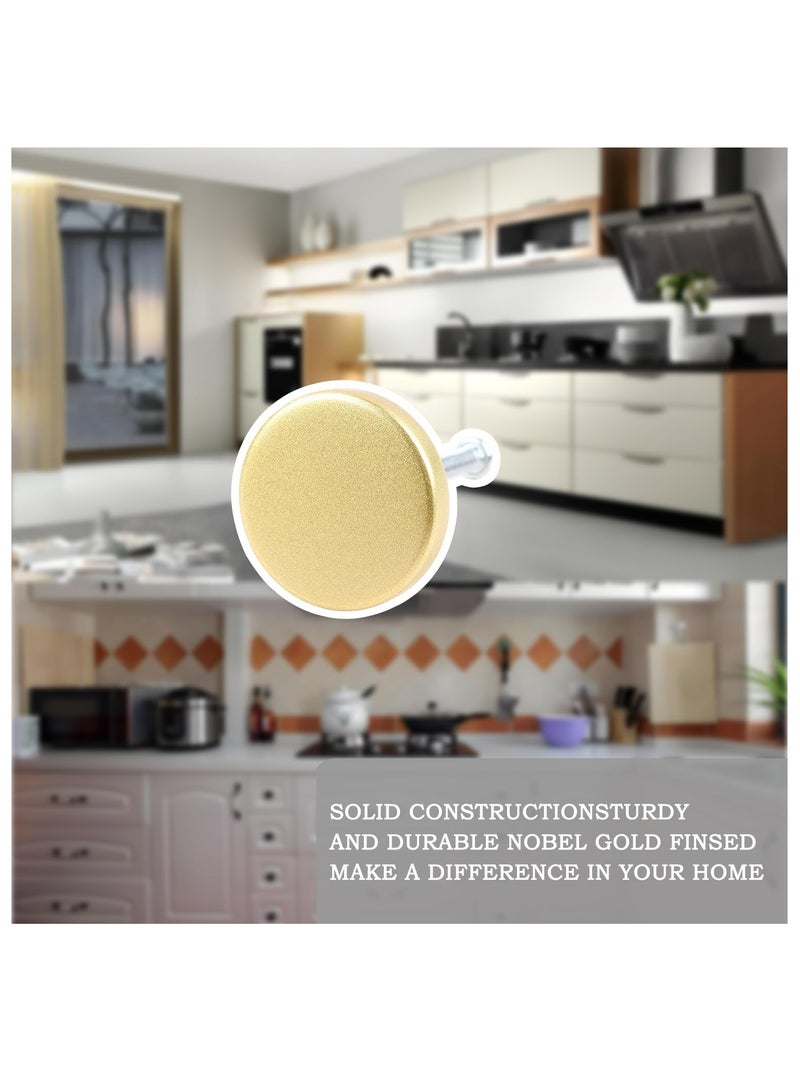 Loquat 8 Pack Round Cabinet Knobs, Drawer Handle Pulls for Kitchen, Bathroom, Dresser - Image 4