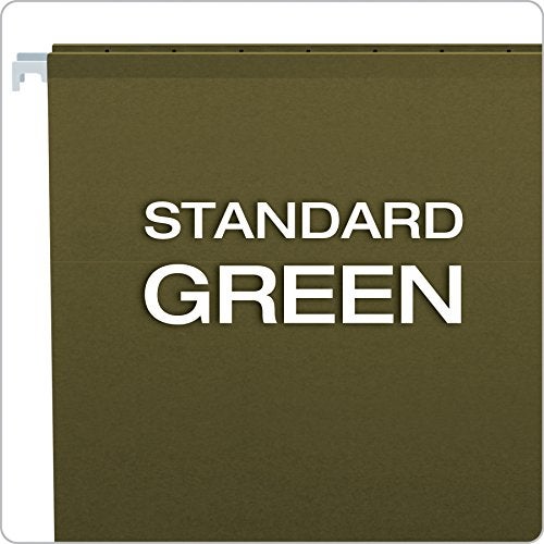 Pendaflex 415215 Hanging File Folders, No Tabs, letter, Green - Image 3