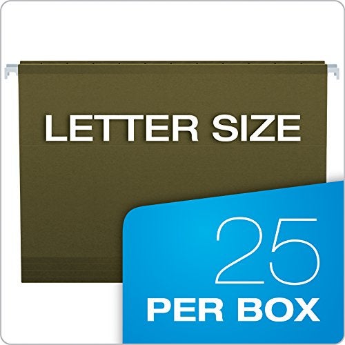 Pendaflex 415215 Hanging File Folders, No Tabs, letter, Green - Image 5