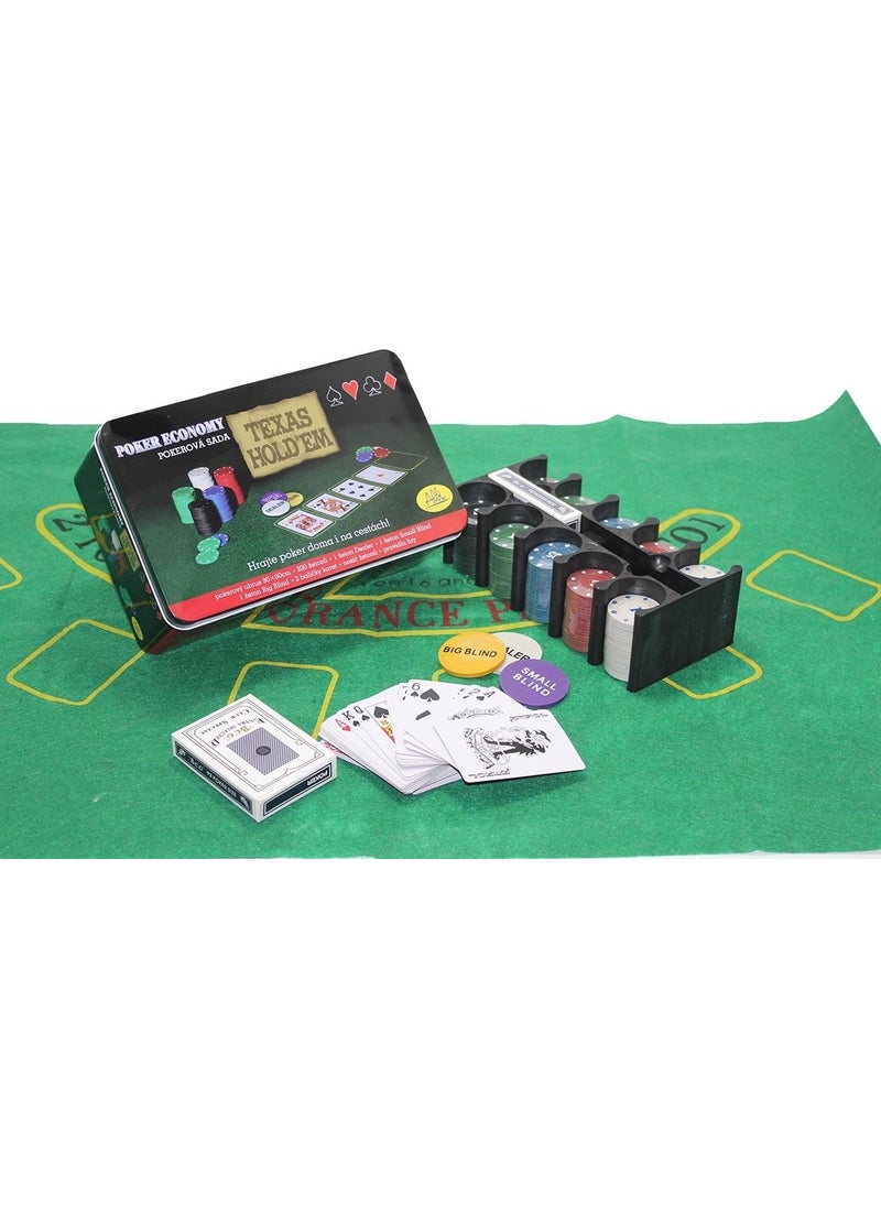 Gift Idea Poker Game Poker Game Set with 200 Chips and 2 Card Game Sets in Metal Box - pzsku/ZEBA2F87732387724C783Z/45/_/1728047361/411b1a69-bf88-4d2d-a7ce-5f493aa973bc