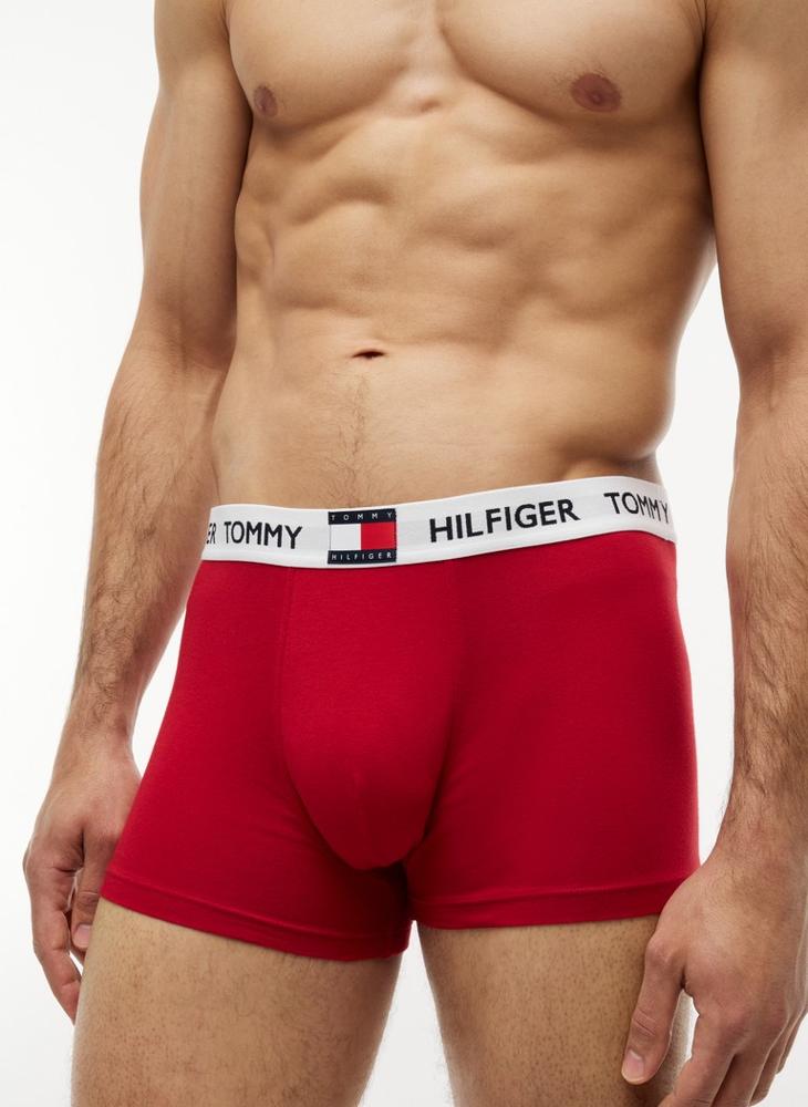 TOMMY HILFIGER 3-Pack Heritage Logo Waistband Trunks - Image 4