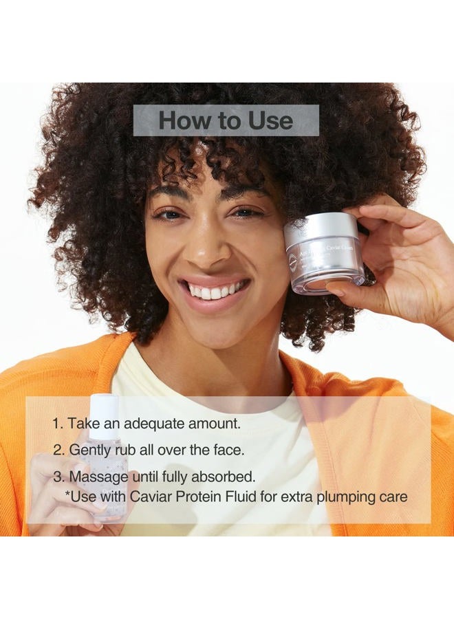 OxygenCeuticals Age Defying Caviar Cream – Premium Anti-Aging Moisturizer with 12% Caviar Extract and Glutathione for Face and Neck (50ml/1.69 oz) - Image 5