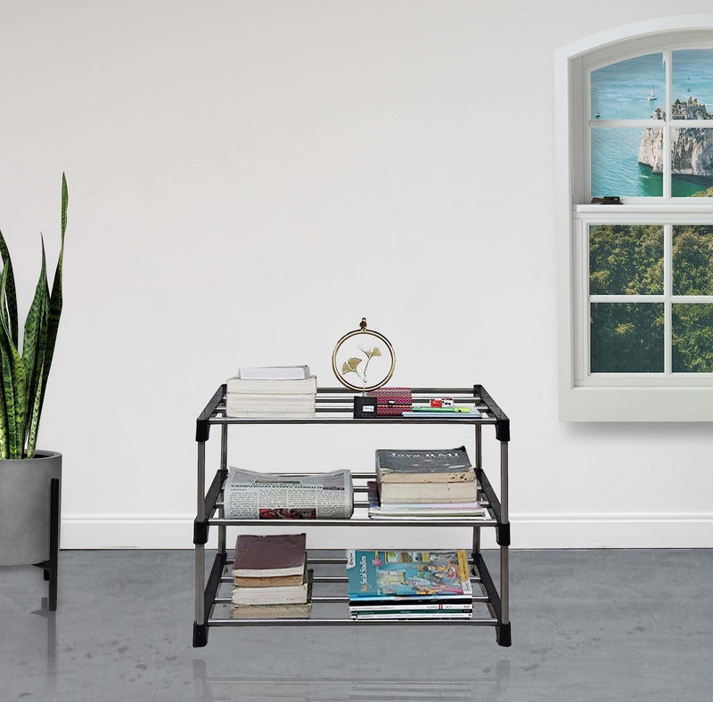 Urban Choice Book Shelf Rack Home Library Study (3 Shelves) - Image 3