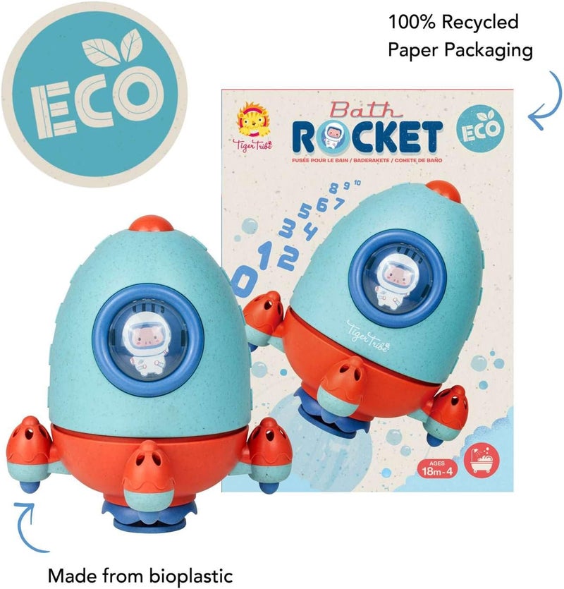 Tiger Tribe Bath Rocket ECO - Fun Bath Toy - Image 4
