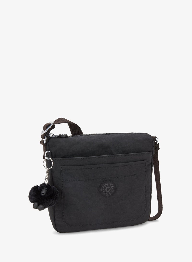kipling Sebastian Female Small Crossbody - Black Noir - Image 3