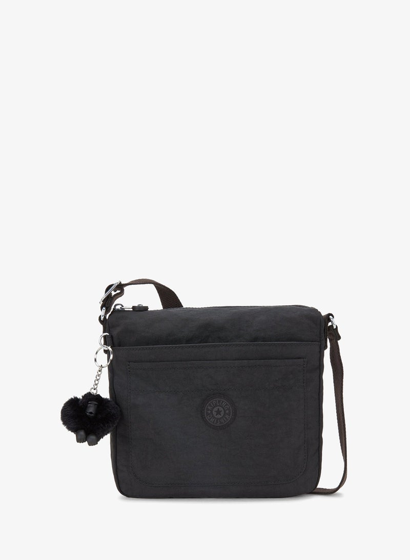 kipling Sebastian Female Small Crossbody - Black Noir - Image 1