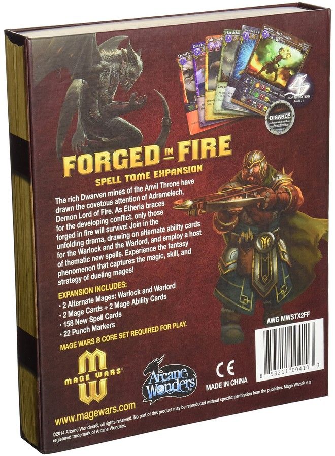 Arcane Wonders Mage Wars Forged In Fire Game - Image 3