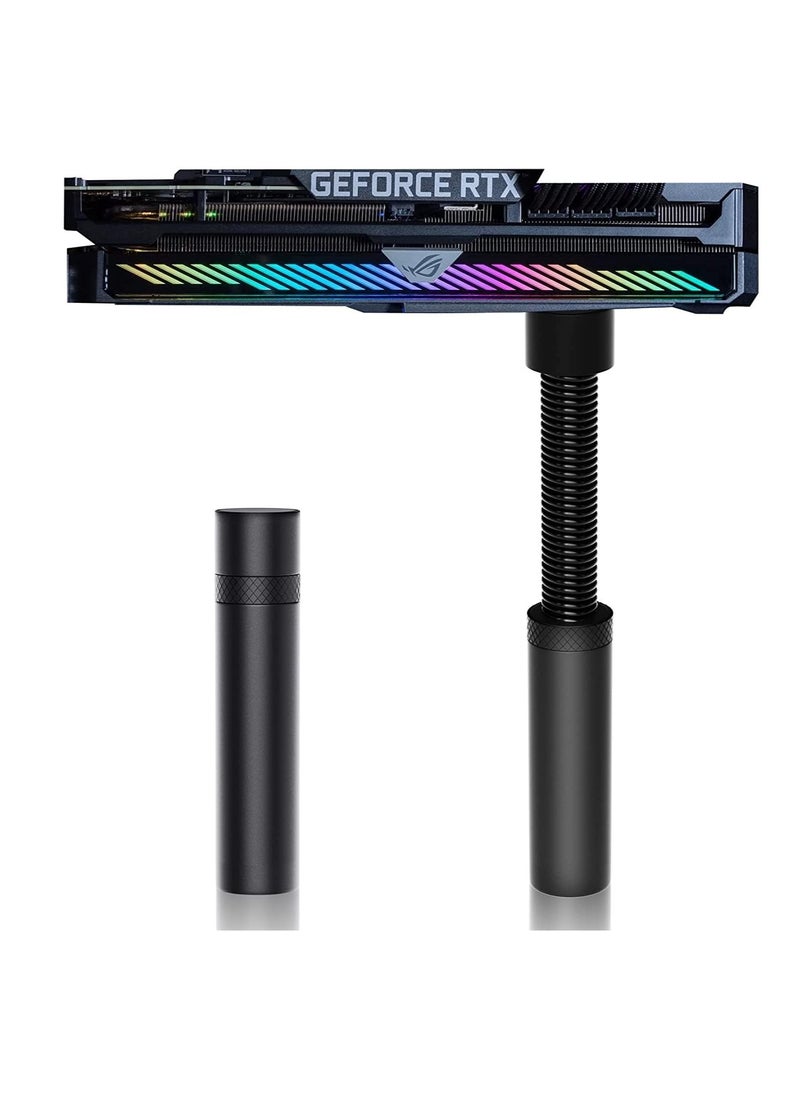 Anmi - GPU Support Bracket, Graphics Video Card Brace with Height Adjustable, Anti Sag Holder for Universal Graphics Card Sag, GPU Stand with Magnet and Rubber Pad - Image 1