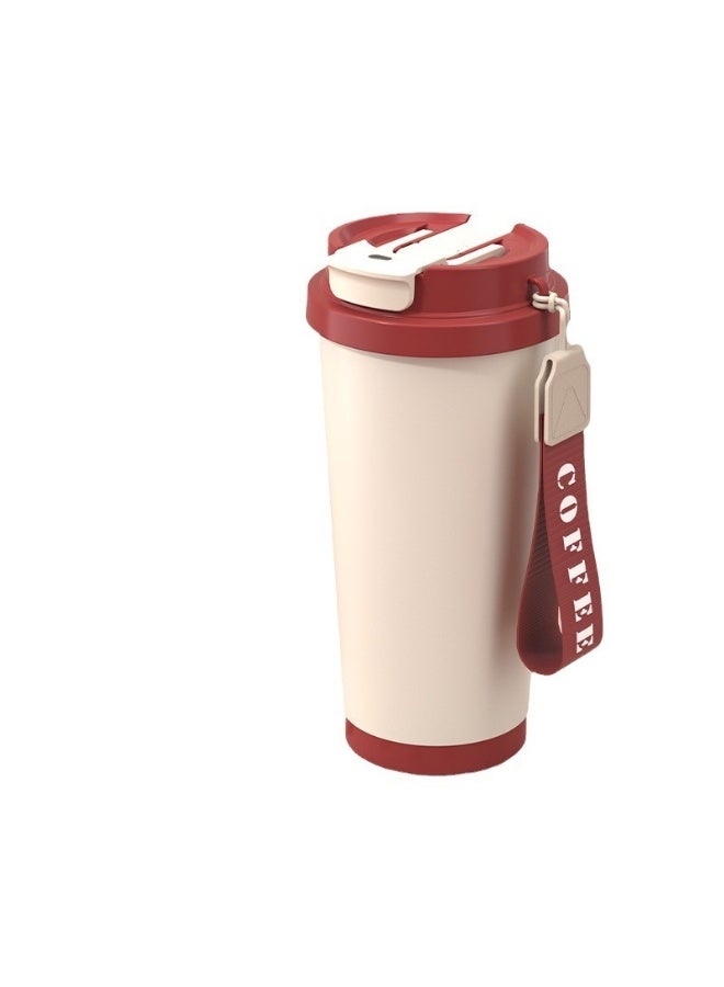 Anna Gift Boxed 316 Stainless Steel Dual-Use Car Cup with Large Capacity Straw for Coffee and Water - Image 2