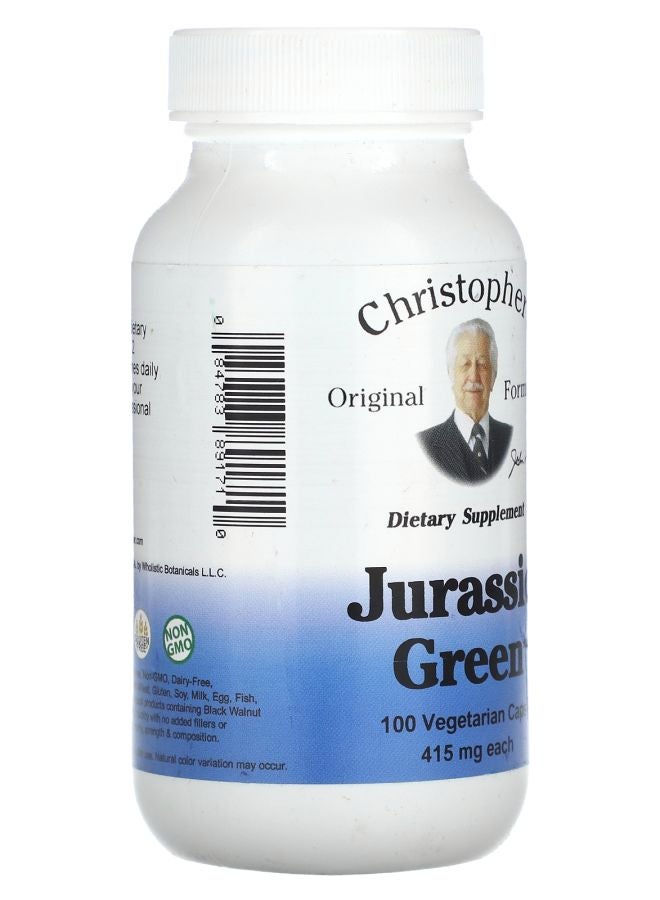 Christopher's Original Formulas Jurassic Green 415 mg 100 Vegetarian Caps - Image 2