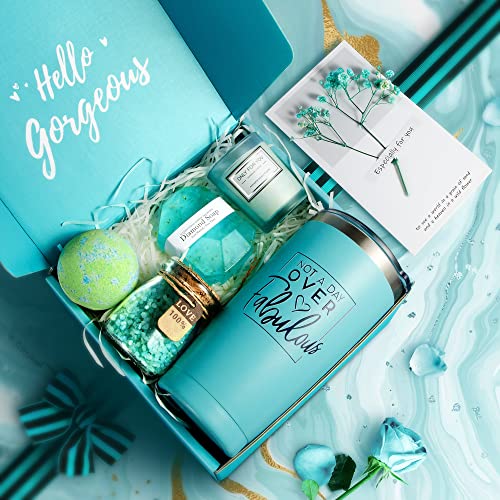 EUASOO Christmas Gifts for Women, Relaxing Spa Gift Basket Set, Unique Birthday Gift Ideas for Women, Christmas Gifts for Mom Sister Best Friend Wife, Employee Teacher Nurse Appreciation Gifts - Image 2