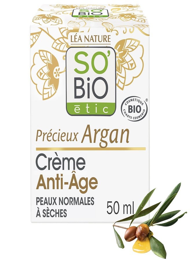 So'Bio Étic كريم النهار المضاد للشيخوخة من SO’BiO étic بزيت الأركان SOBIO 50 مل - Image 2