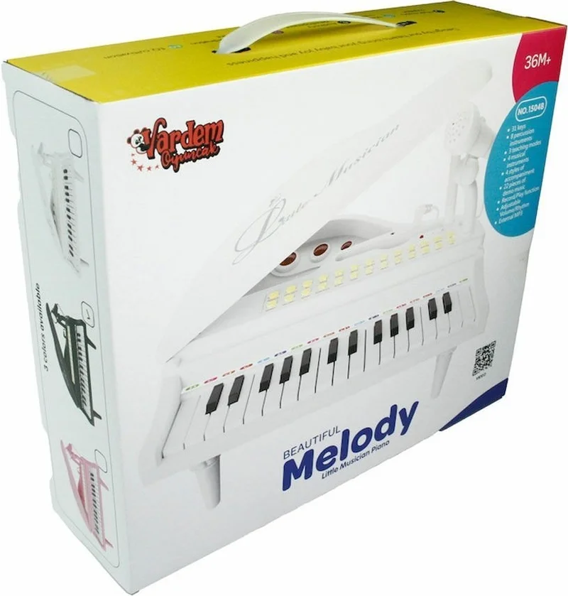 Vardem Oyuncak BAO-1504B 31 Keys Mini Piano Mp3 -Vardem