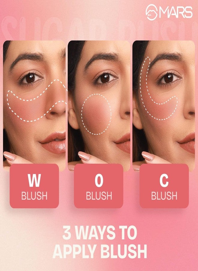 premium Sugar Rush Liquid Blush (4.5ml) (01-MARSH MALLOW) | High-Pigmentation | Lightweight Formula | Dewy Matte Finish | Long-Lasting | Smooth Radiant Glow | Easy Doe-Foot Applicator sh-7711 - Image 5