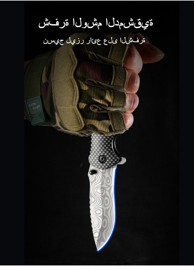 Browning التخييم بقاء الفولاذ المقاوم للصدأ سكينة للاستعمال الخارجي مع صلابة عالية الخشب الصلب مقبض سكين للفرد  - Image 4