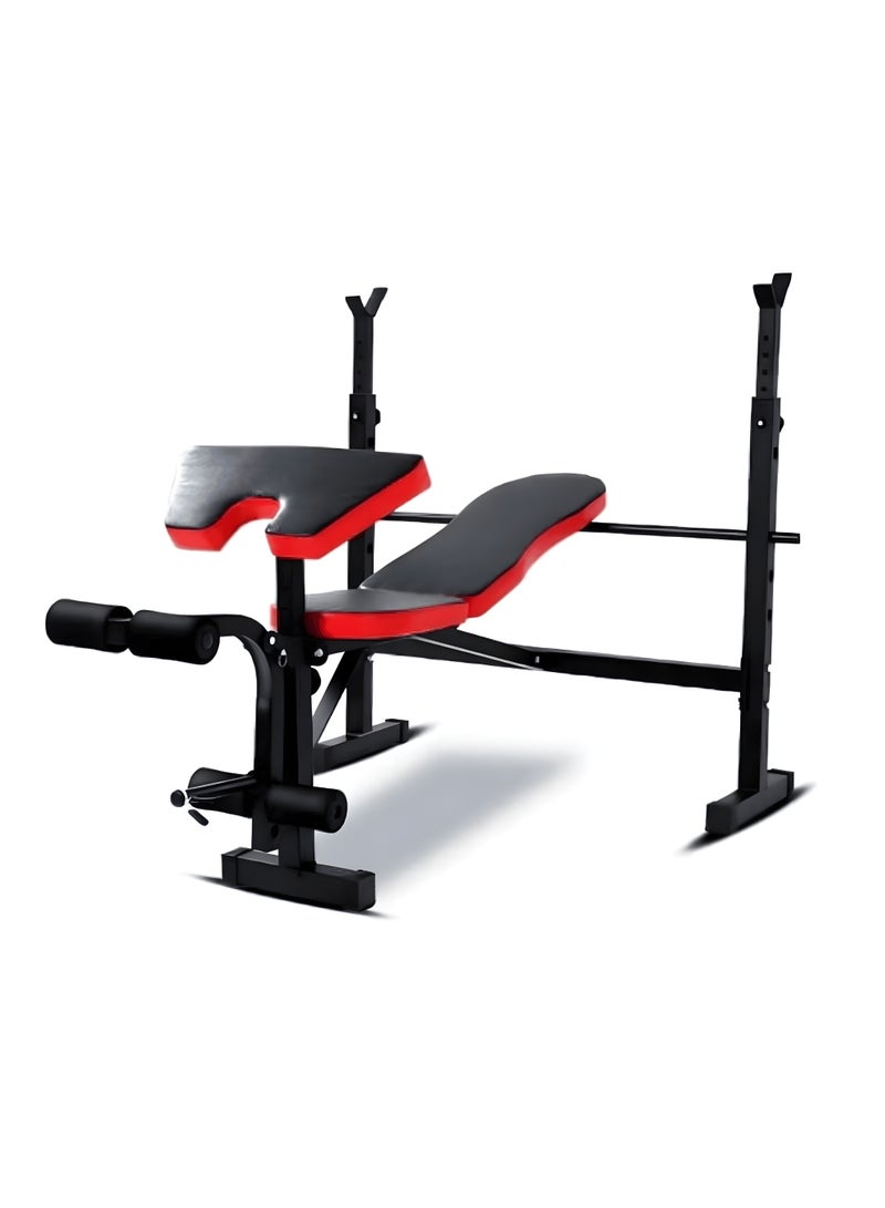 H PRO HM7776-A Weight Lifting Bench | Home Gym Strength and Fitness Training - Image 1